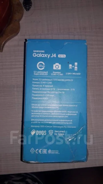Samsung Galaxy J4. �����, ������, 4G LTE, Dual-SIM ����