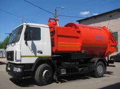 Коммаш КО-449-33. Мусоровоз с боковой загрузкой КО-449-33 на шасси МАЗ 5340С2, 6 650 куб. см.