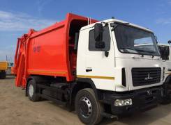 Коммаш КО-427-73. Мусоровоз с задней загрузкой КО-427-73 на шасси МАЗ 534025, 7 500 куб. см.