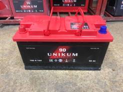 Продам новый аккумулятор Unikum 90 ач в Иркутске Unikum. 90 А.ч., Прямая (правое), производство Россия