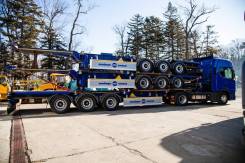Meusburger Новтрак SW-345G. Полуприцеп-контейнеровоз Meisburger, 38 000 кг.