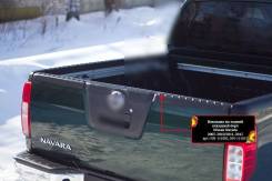 Накладка на задний откидной борт без скотча Nissan Navara 2005-2015. Nissan Navara, D40 Двигатели: V9X, YD25DDTI. Под заказ