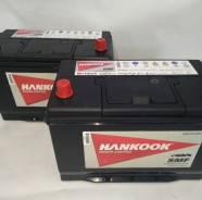 Аккумуляторы 95Ач Hankook Korea в Новосибирске Hankook. 95 А.ч., Прямая (правое), производство Корея