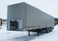 Kogel SN24. Бортовой тентованный полуприцеп 2007 г/в, 28 700 кг.