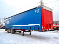 Kelberg. Шторный полуприцеп KEL-BERG Без пробега по РФ, 32 900 кг.