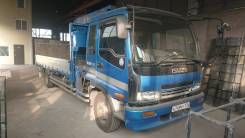 Isuzu Forward. Продам Isuzu forward 1999г с манипулятором , аппарель, 7 200 куб. см., 5 000 кг., 4x2