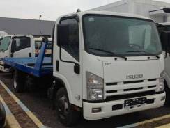 Isuzu NPR. Эвакуатор с подъемно-сдвижной платформой на шасси 75LK, 5 193 куб. см., 6 000 кг., 4x2