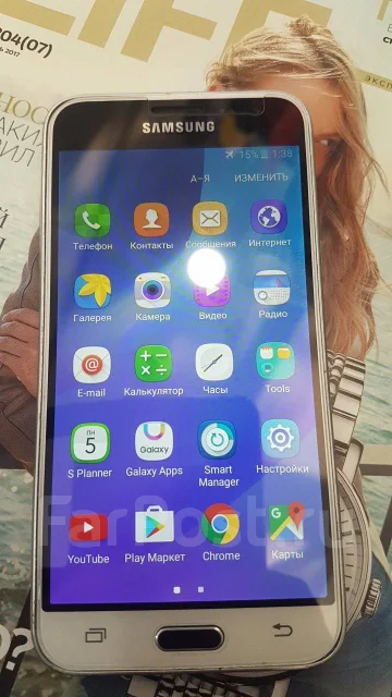 Samsung Galaxy J3. �/�, �����������, 4G LTE, Dual-SIM ����