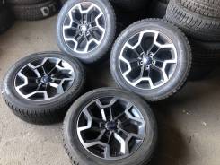 Калёса на 17 5*100. Subaru. 225/55R17 зима 15 год. 7.0x17" 5x100.00 ET48