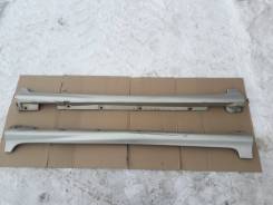 Накладка на порог. Toyota Caldina, AT211, AT211G, CT216, CT216G, ST210, ST210G, ST215, ST215G, ST215W Двигатели: 3CTE, 3SFE, 3SGE, 3SGTE, 7AFE