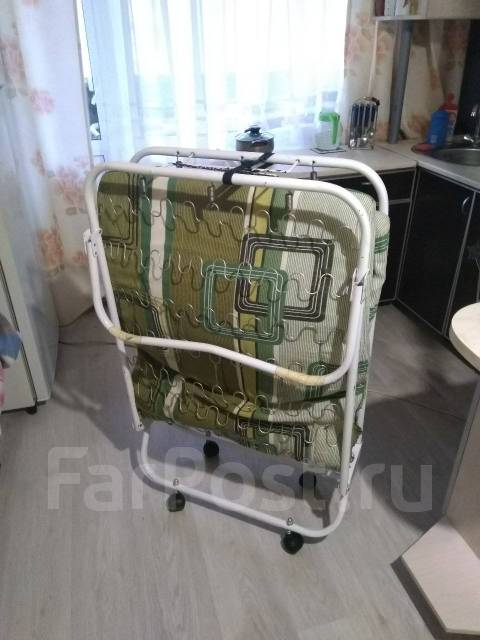 Раскладушка с матрасом - Мебель во Владивостоке