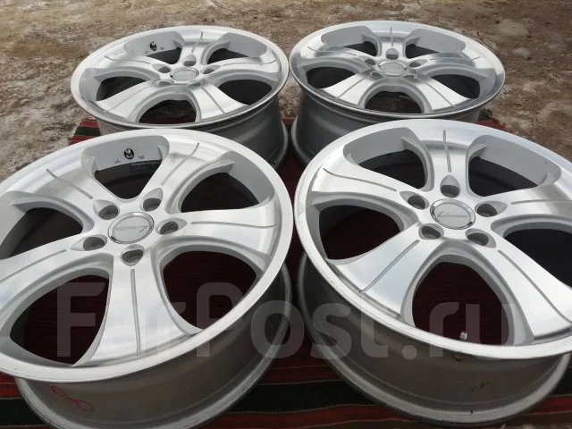Красивые облегченные полированные диски R18. /Made in Japan /, Lenso ...