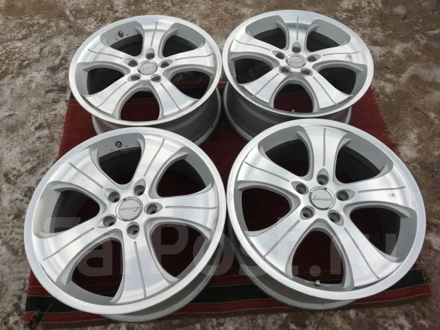 Красивые облегченные полированные диски R18. /Made in Japan /, Lenso ...