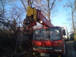 Nissan Diesel Condor. Крановая установка, 6 925 куб. см., 4x2