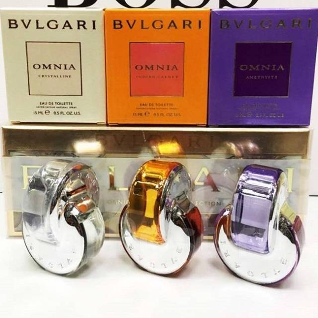 Bvlgari crystalline outlet gift set