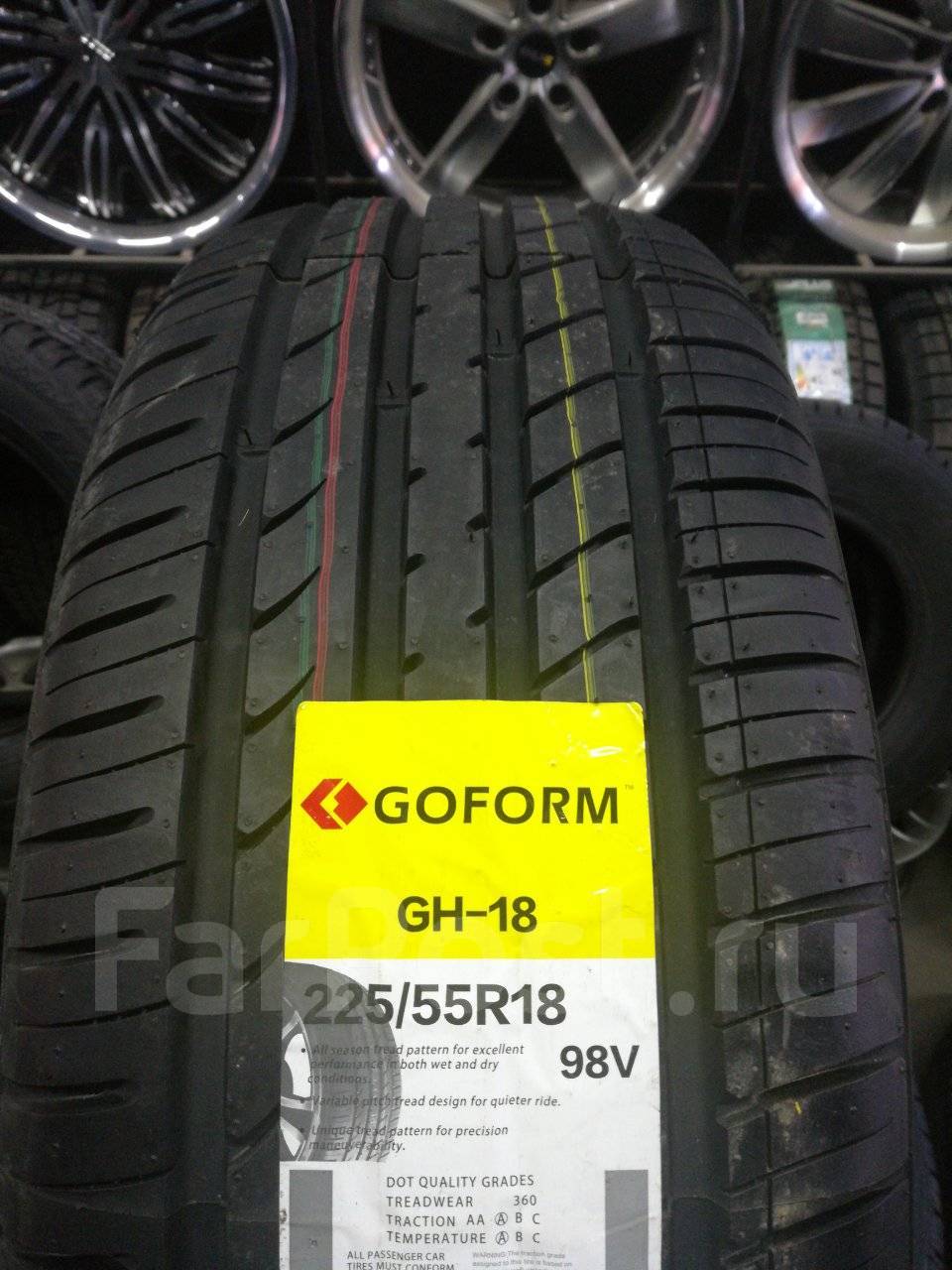 225 55 18. Логотип Goform g325.