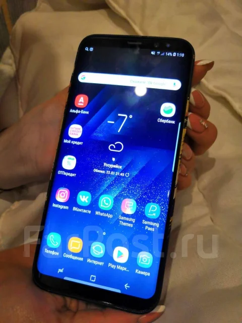 Samsung Galaxy S8+. �/�, ������, 3G, 4G LTE, Dual-SIM, ����������, NFC ����