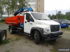 САЗ. ГАЗ с КМУ Инман ИМ 77, 4 700 куб. см., 5 000 кг., 4x2