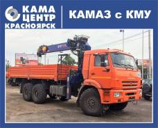 КамАЗ 43118 Сайгак. Автомобиль Камаз с КМУ, 10 850 куб. см., 11 000 кг., 6x6