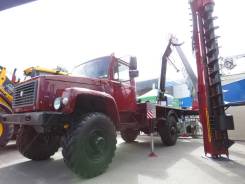 ГАЗ-33088. Бурильно крановая машина БКМ-3.350 на шасси , 4 750 куб. см., 1 500 кг.