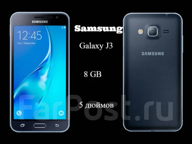 Samsung Galaxy J3 2016. �����, ������, 3G, 4G LTE, Dual-SIM ����