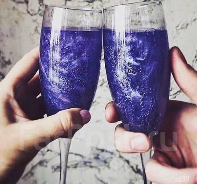 Шиммер, краситель блёстки, сияние для ваших напитков и коктейлей ...