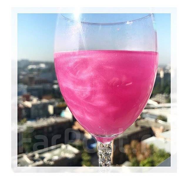 Шиммер, краситель блёстки, сияние для ваших напитков и коктейлей ...