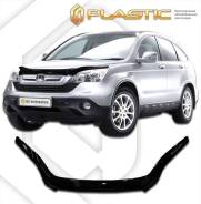Дефлектор капота. Honda CR-V, RE, RE3, RE4, RE5, RE7 Двигатели: K24A, K24Z1, K24Z4, R20A1, R20A2, R20A9, K24A1