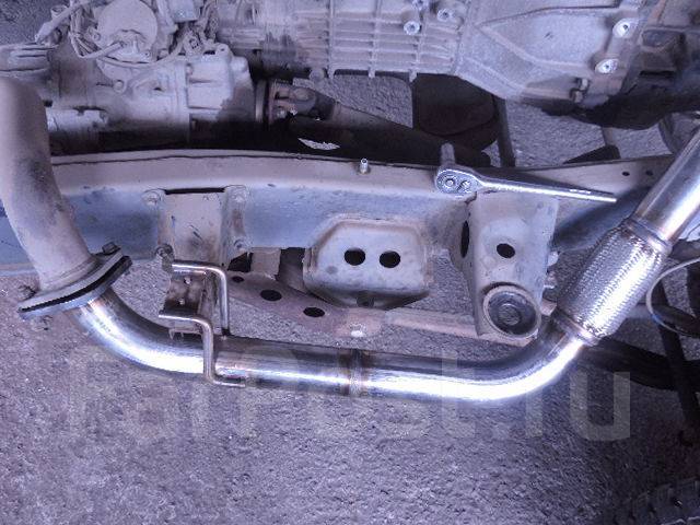 Глушитель передняя часть Toyota Land Cruiser 80 1HD Нержавейка D63mm ...