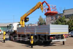Soosan SCS513. КМУ Isuzu FSR34UL-PCUN (Евро-5) + КМУ Std, борт алюминий
