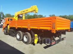 Soosan SCS736LII. КМУ Камаз 65115-3094-48 (Евро-5) + верх. упр. + борт, 6x4