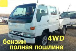Toyota Dyna. 4WD, двухкабинник +борт, 2 000 куб. см., 1 500 кг., 4x4