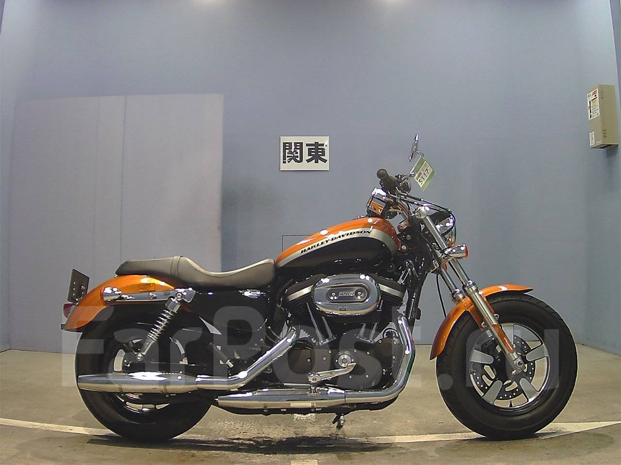 Harley Davidson Touring оранжевый