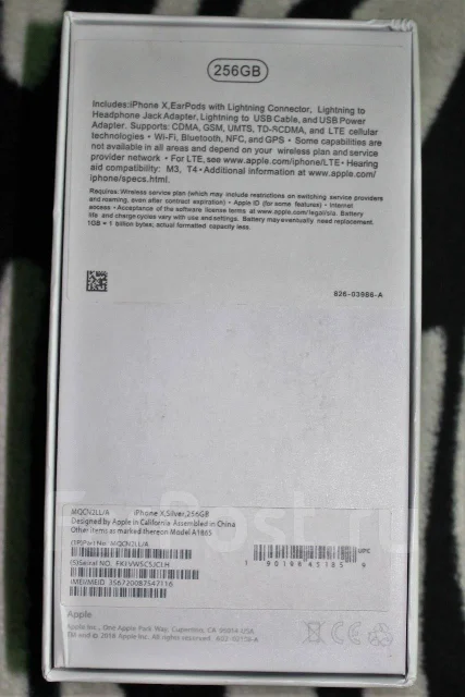 Apple iPhone X. �����, �����, 3G, 4G LTE, Dual-SIM ����