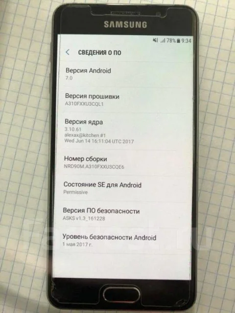Samsung Galaxy A3 2016. �/�, ������, 3G, 4G LTE, ����������, NFC ����