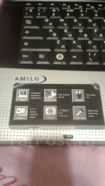 Fujitsu Siemens. 15.4", 2����, ��� 512 ��, ���� 1���, WiFi: 1, ����������� �� 1��. ����