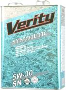 Масло моторное Verity Synthetic 5w30 SN/GF-5 4л синтетическое в Петропавловске-Камчатском Verity