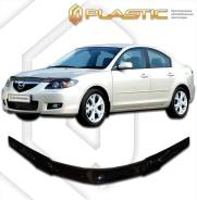 Дефлектор капота. Mazda Mazda3, BK Mazda Axela, BK3P, BK5P, BKEP Двигатели: L3VE, LF17, LFDE, RF7J, Y601, Z6, ZJVE, L3VDT, LFVE, ZYVE