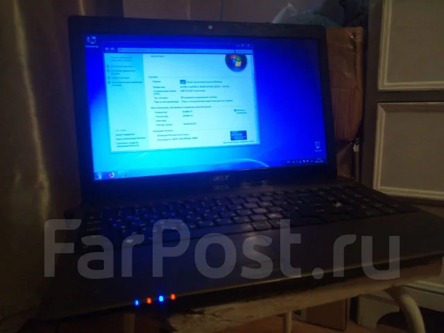 Acer Aspire 5750G. 2,4����, ��� 6 ��, WiFi: 1, Bluetooth: 1, ����������� �� 1��. ����