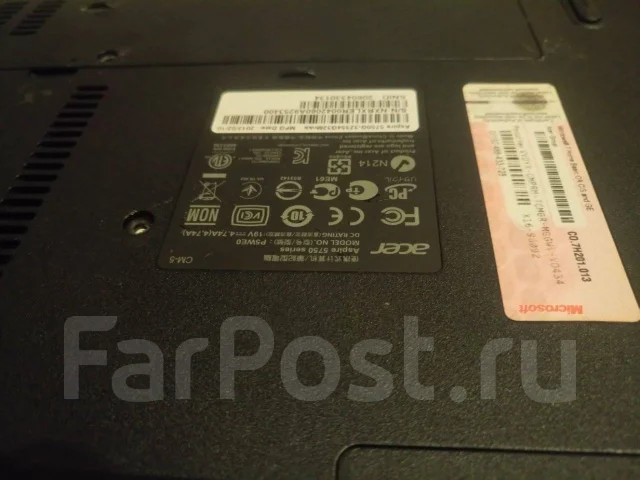 Acer Aspire 5750G. 2,4����, ��� 6 ��, WiFi: 1, Bluetooth: 1, ����������� �� 1��. ����