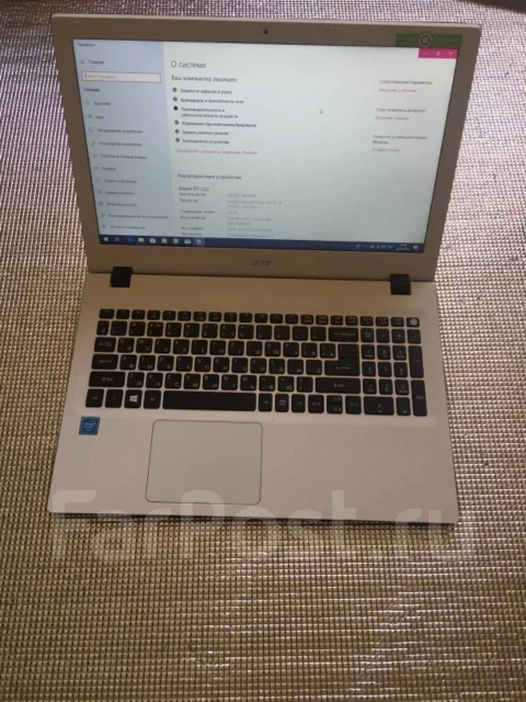 Acer Aspire E15. 15.6", 1,6����, ��� 2048 ��, ���� 465���, WiFi: 1, Bluetooth: 1 ����