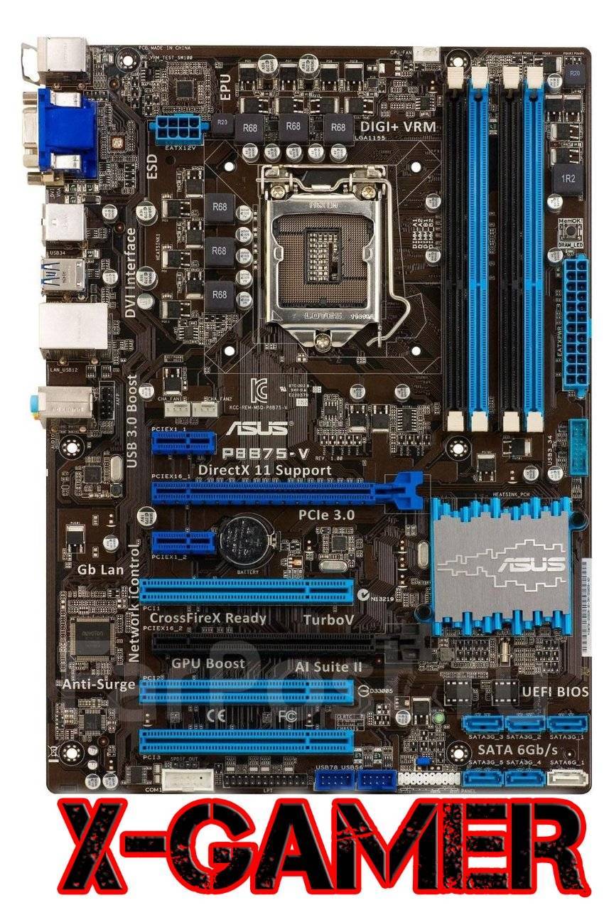 ASUS P8Z68-V LX. Intel в Уссурийске материнские платы для ПК
