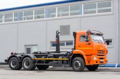 КамАЗ 6520. Мультилифт Камаз 6520 установка HIAB Optima 20S59, 11 760 куб. см.