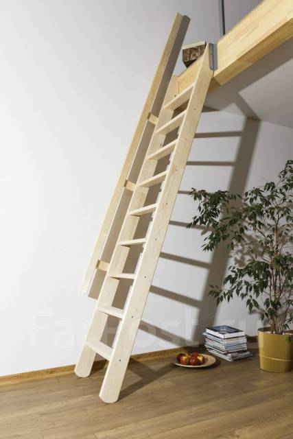 Лестница приставная деревянная с 10 поперечинами Z600 Zarges 40010