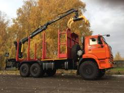 КамАЗ 43118 Сайгак. Камаз 43118 Сортиментовоз лесовоз с ГМУ VM10L74, 3 100 кг., 6x6