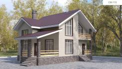 Готовый проект коттеджа 126 кв. м / Артикул СМ-115