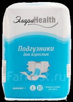 Подгузники для взрослых Элapahealth, р-р М, 30шт, новый, в наличии ...