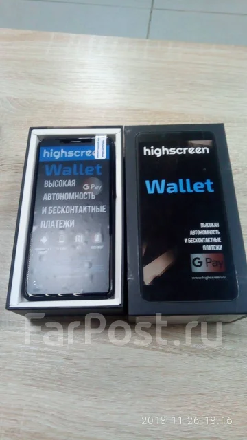 Highscreen Wallet. �����, ������, 3G, 4G LTE, Dual-SIM, NFC ����