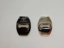 Накладки на дверные петли Toyota Avensis 250 / 270. Toyota: Aurion, iQ, Avensis, Corolla, Innova, Tundra, Caldina, Tarago, bB, Alphard, Premio, Mark X...