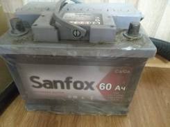 Sanfox. 60 А.ч., Прямая (правое), производство Корея